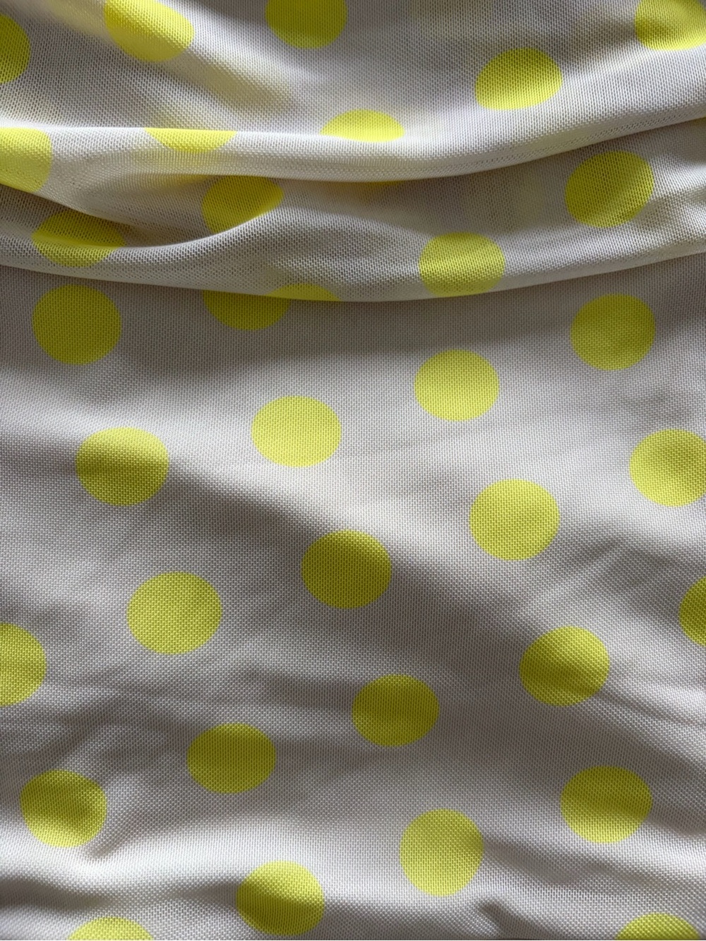 AFRM Butter Yellow Off-Shoulder Polka Dot Bodysuit XL NWT - Picture 8 of 15